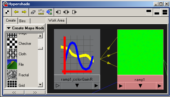 Fractal の Attribute Editor