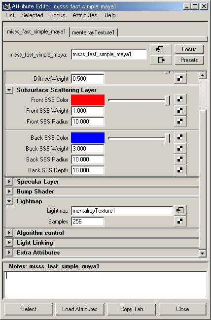 [Subsurface Scattering Layer ]