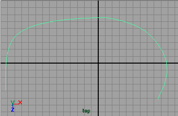 [多重ノットのない NURBS カーブ]