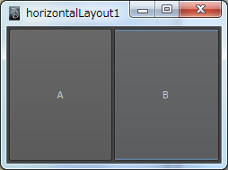 [horizontalLayoutの例1]